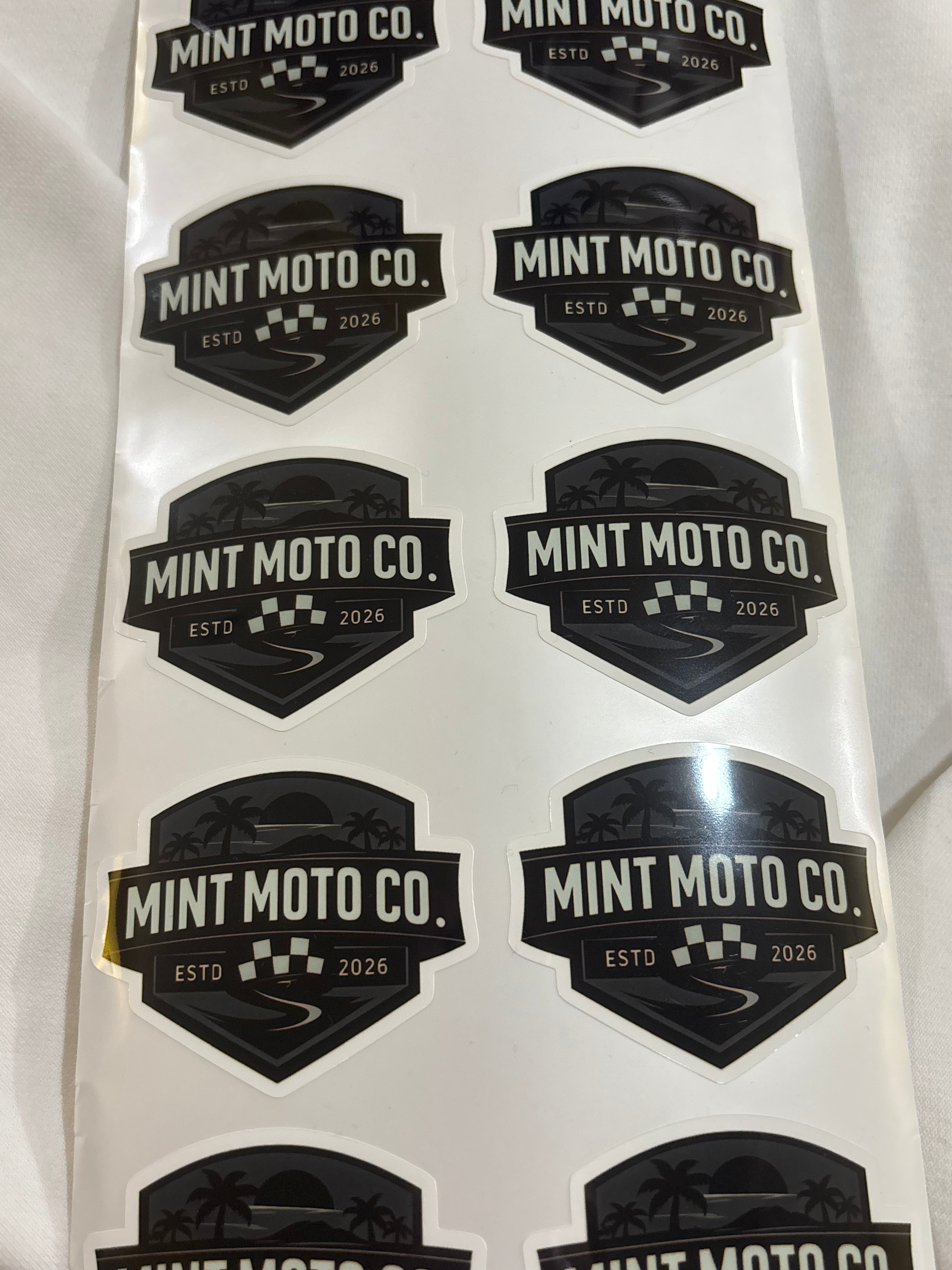 MintMotoCo Stickers